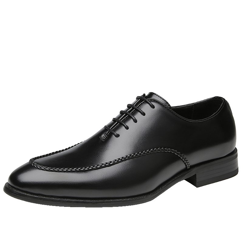 2024 New Business Dress Klänning Skor Retro Tonåring Herr Oxford Derby