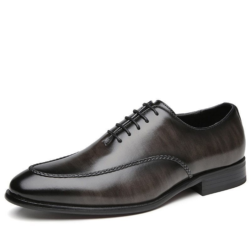 2024 New Business Dress Klänning Skor Retro Tonåring Herr Oxford Derby