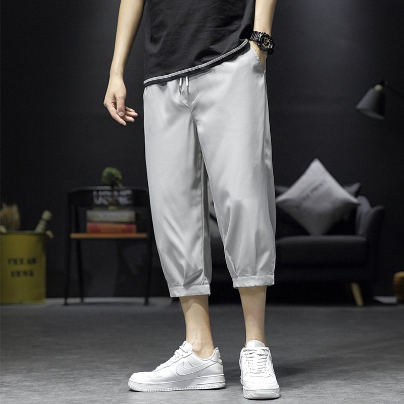 2024 Nya Cropped Byxor Shorts Herr Trend Rak Sport Casual