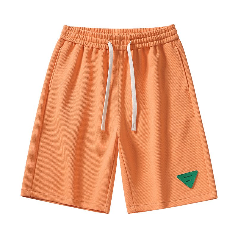 2024 Sommar Grön Triangelsömmar Twill Sport Casual Shorts Herr