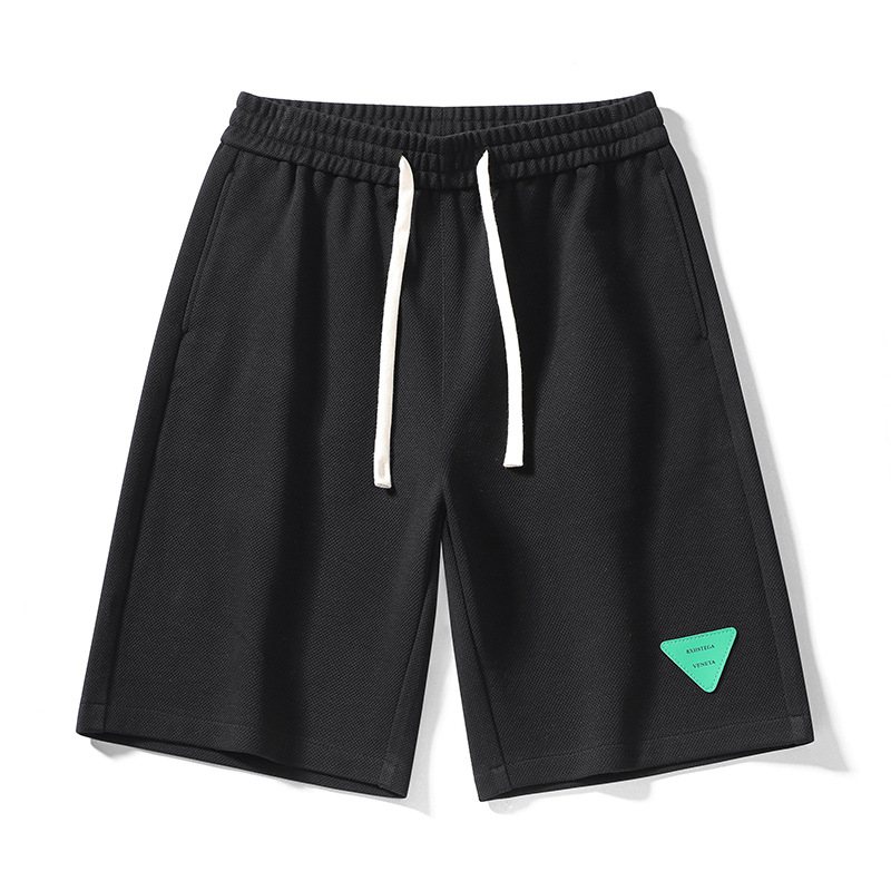 2024 Sommar Grön Triangelsömmar Twill Sport Casual Shorts Herr