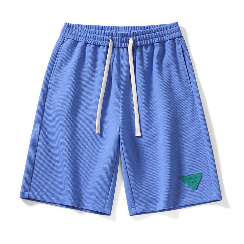 2024 Sommar Grön Triangelsömmar Twill Sport Casual Shorts Herr