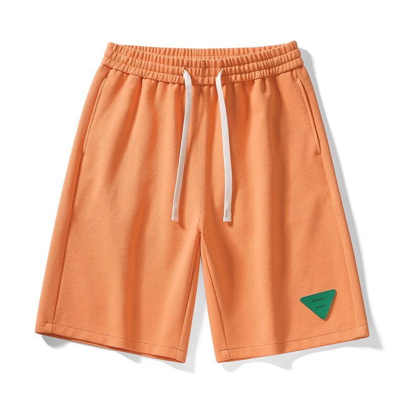 2024 Sommar Grön Triangelsömmar Twill Sport Casual Shorts Herr