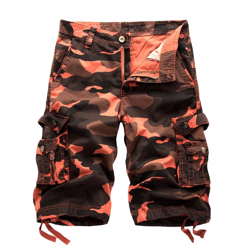 Camouflage Shorts Herr Arbetskläder Five Points Sport Fritid Beach