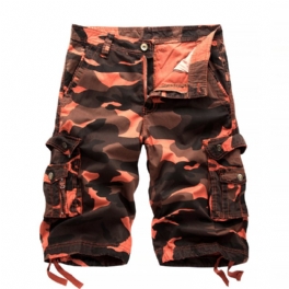 Camouflage Shorts Herr Arbetskläder Five Points Sport Fritid Beach