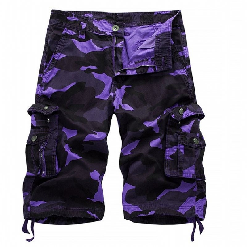 Camouflage Shorts Herr Arbetskläder Five Points Sport Fritid Beach