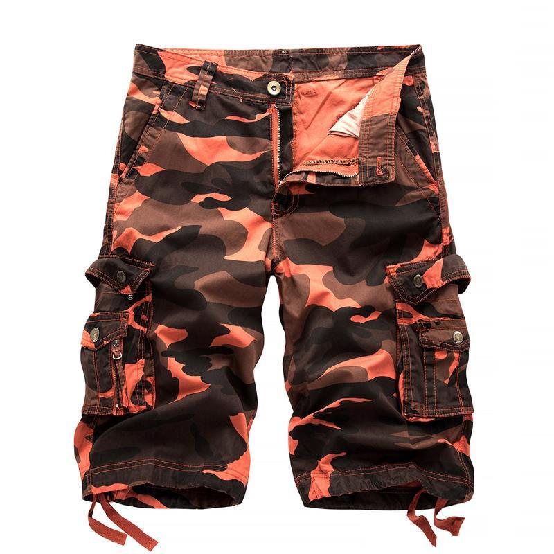 Camouflage Shorts Herr Arbetskläder Five Points Sport Fritid Beach