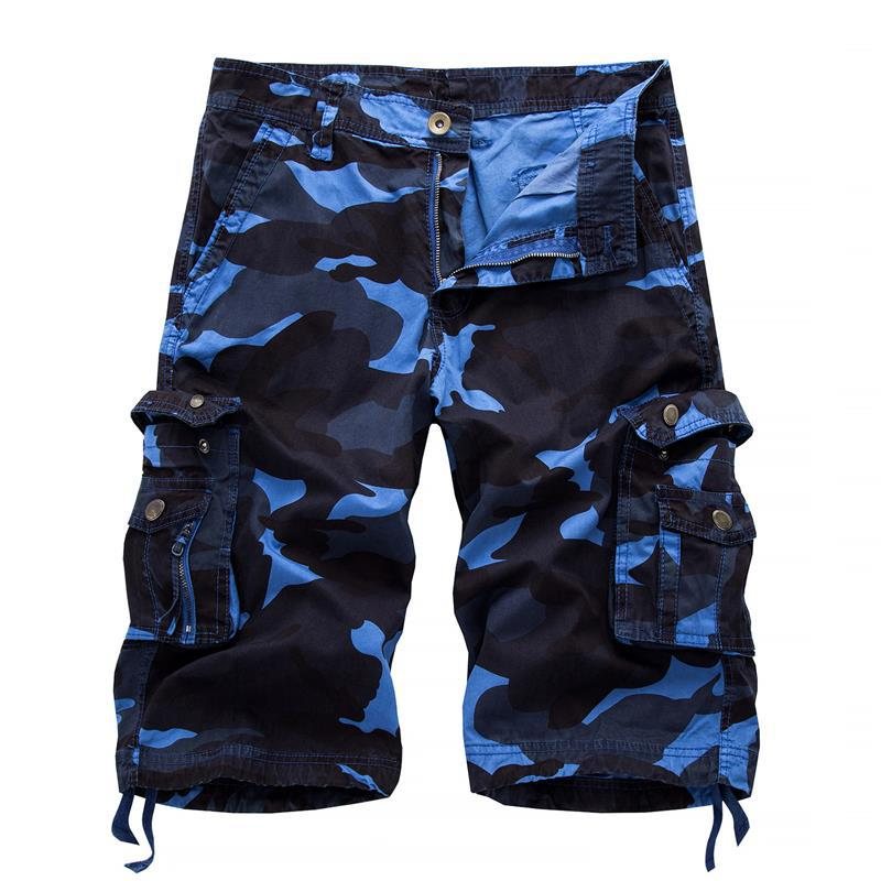 Camouflage Shorts Herr Arbetskläder Five Points Sport Fritid Beach