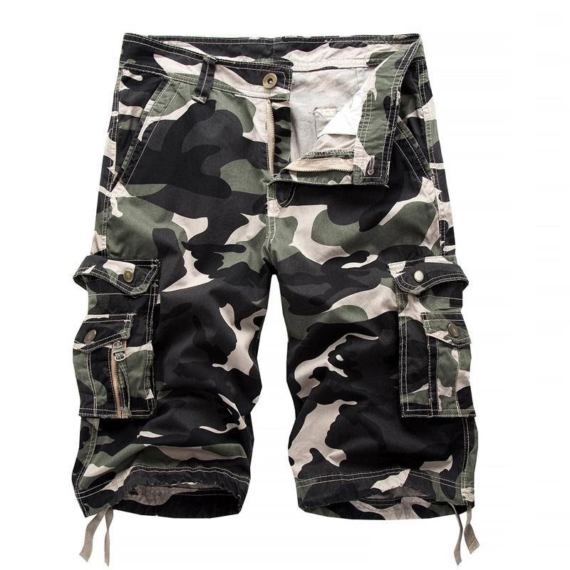 Camouflage Shorts Herr Arbetskläder Five Points Sport Fritid Beach