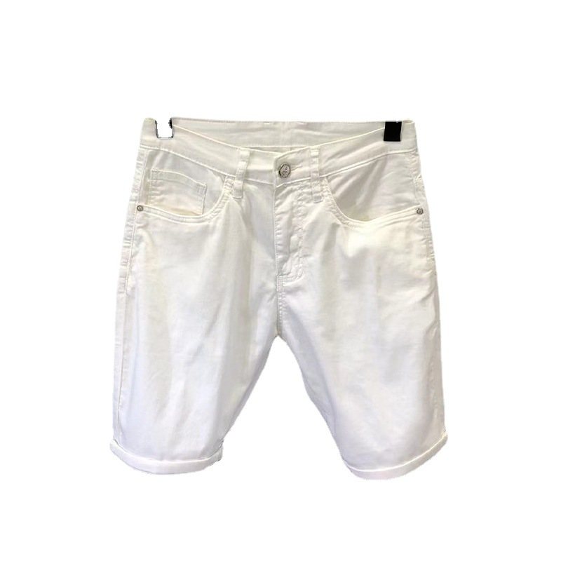 Casual Jeans Vår Sommar 2024 Nya Sports Cropped Byxor Herrshorts