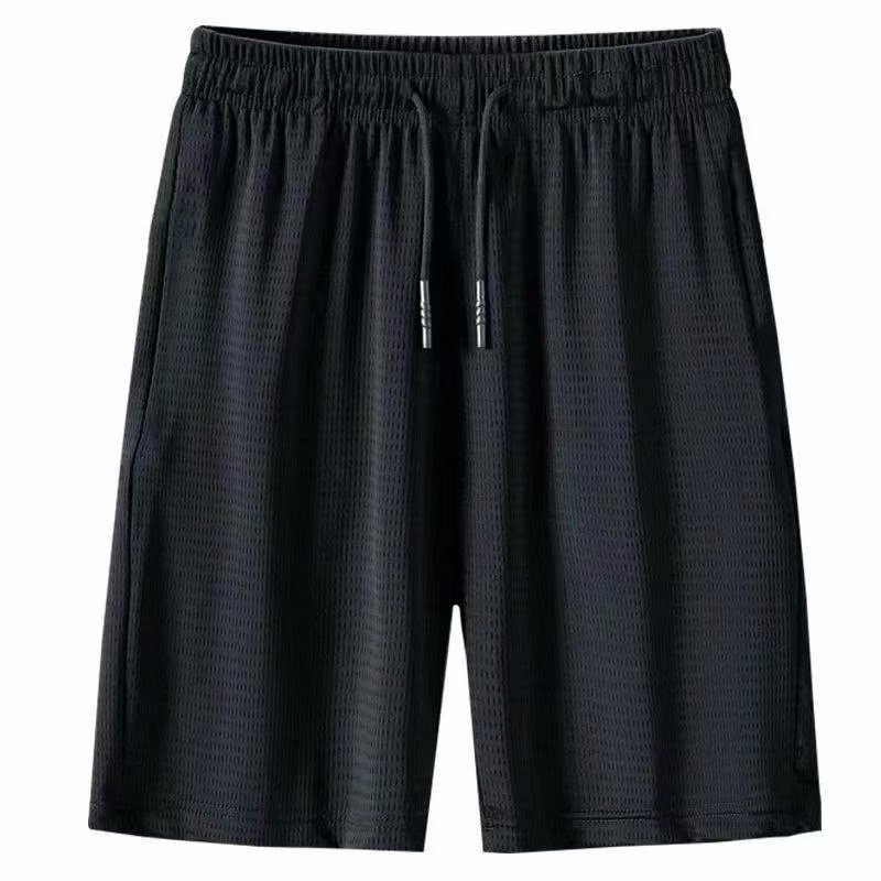 Herr Sommar Mesh Kamouflageshorts Hög Elastisk Andas