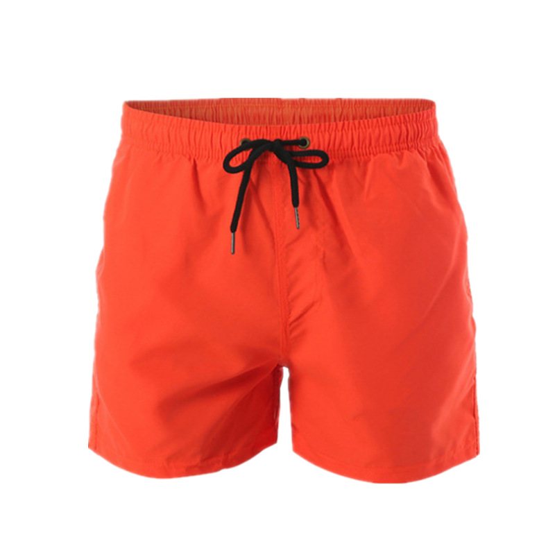 Herrshorts Sommar Bomull Linne Fem Poäng Lös Casual Trend