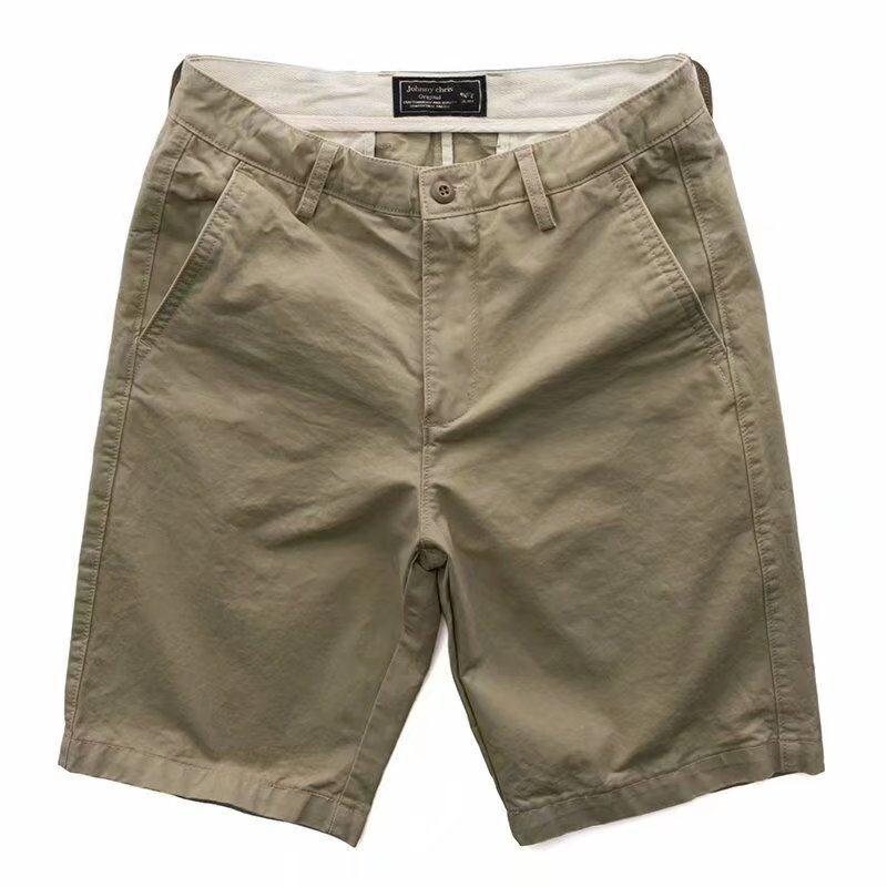 Resår Midja Casual Shorts 2024 Sommar Nya Män Enfärgad Trendig Tether