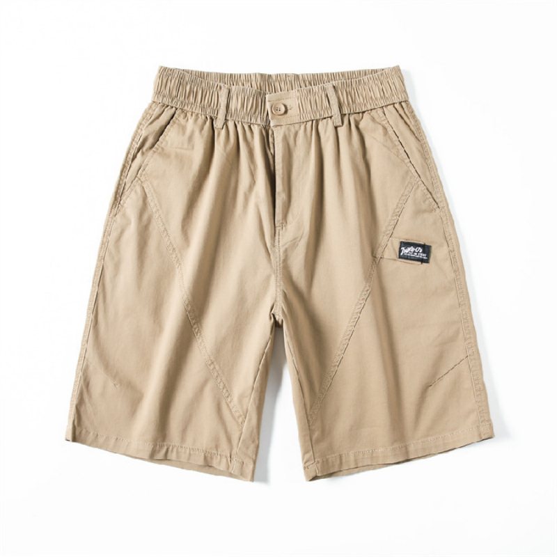 Retro Tooling Shorts Herr Nya Trend Casual Fem Poäng