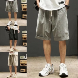 Shorts För Män Sommar Tunna Casual Löst Trend Arbetskläder