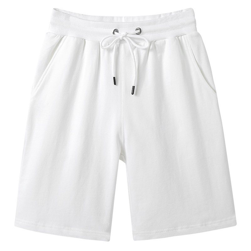 Sommar Bomull Andas Casual Shorts Herr Nya Trend Strand Fem Poäng