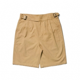 Sommar Cargo Shorts Herr Vintage Lös