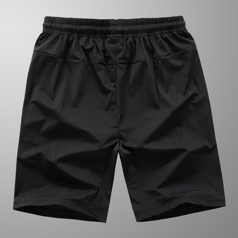 Sommar Fempunkts Lösa Elastiska Sportshorts För Män