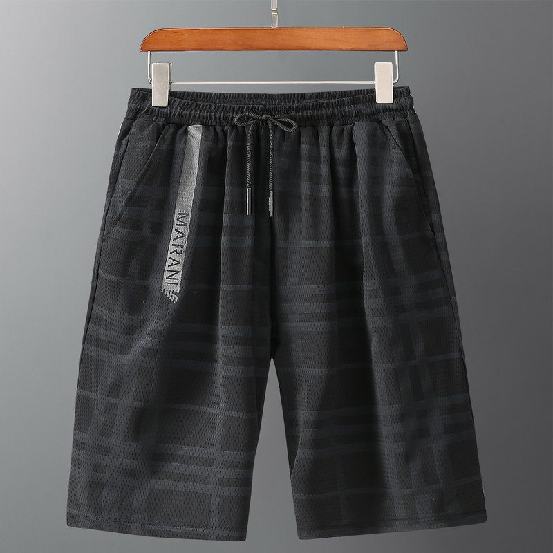 Sommar Feta Casual Fempunktsshorts Män