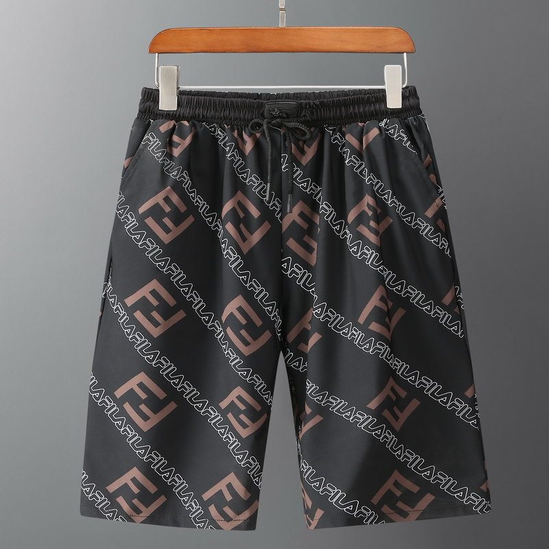 Sommar Feta Casual Fempunktsshorts Män