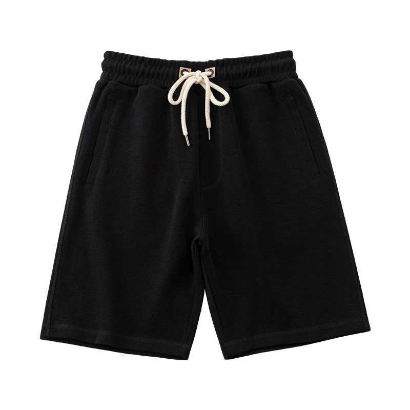 Stickade Cropped Pants Herr Sommar Casual Shorts Sport Guard Arbetskläder