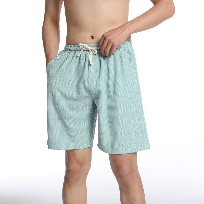 Strandshorts För Män Lösiga Shorts Sport Stora Byxor Andas Enfärgade Cropped