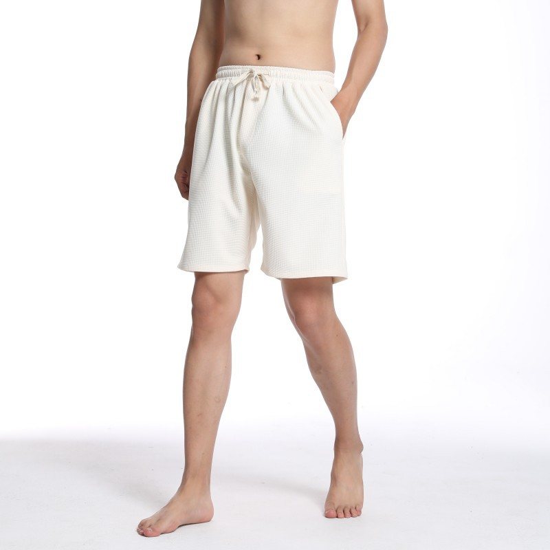 Strandshorts För Män Lösiga Shorts Sport Stora Byxor Andas Enfärgade Cropped