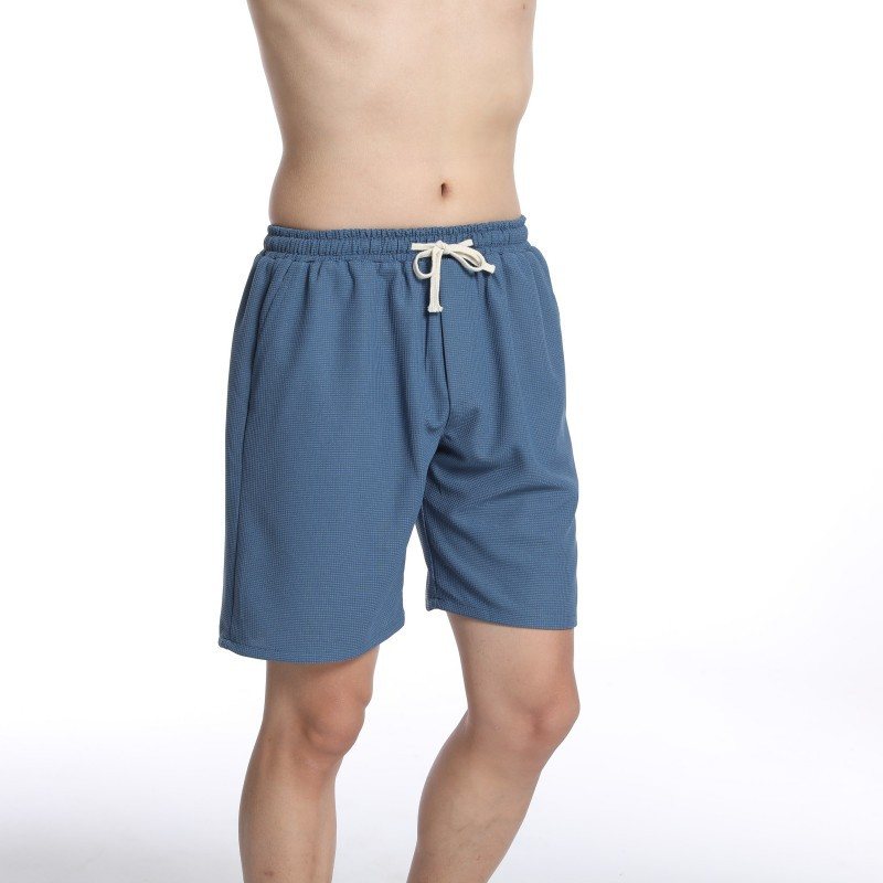 Strandshorts För Män Lösiga Shorts Sport Stora Byxor Andas Enfärgade Cropped