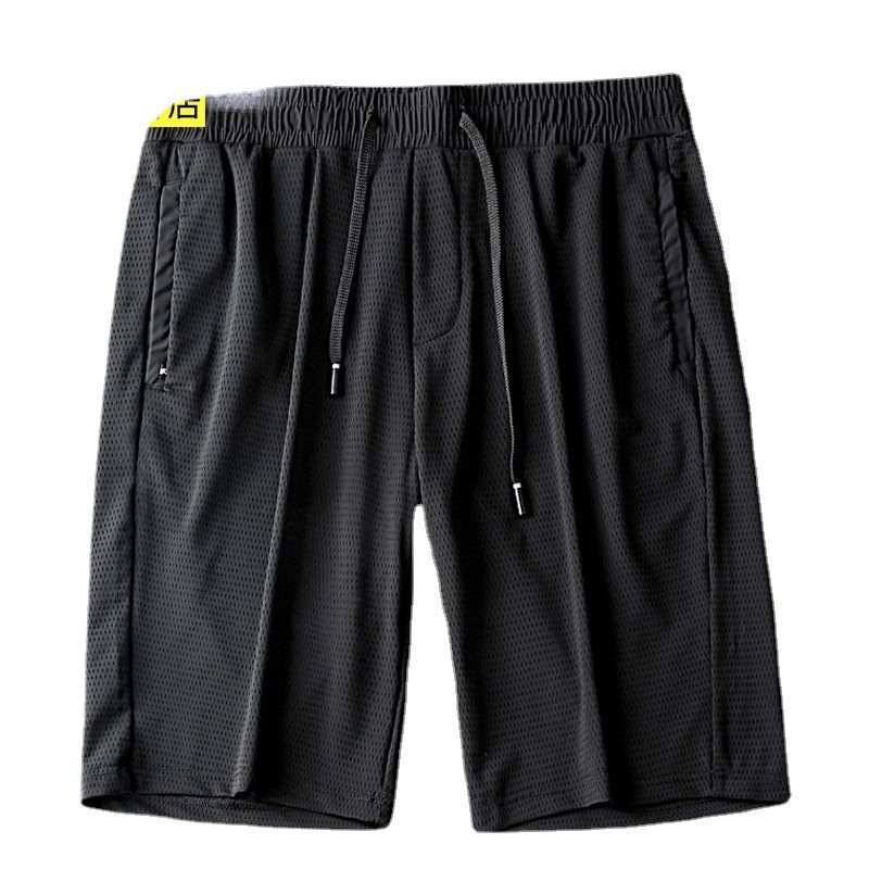 Sweatshorts För Män Beskuret Mesh Casual