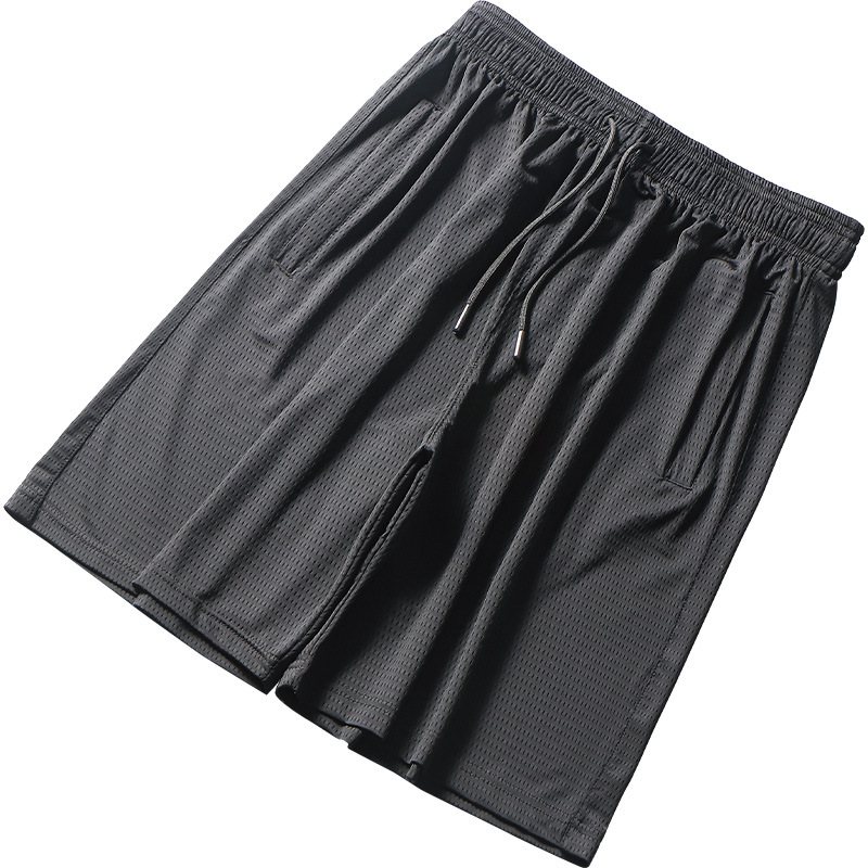 Sweatshorts För Män Beskuret Mesh Casual