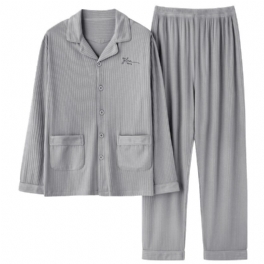 Herrpyjamas Cotton Loungewear Set Cardigans