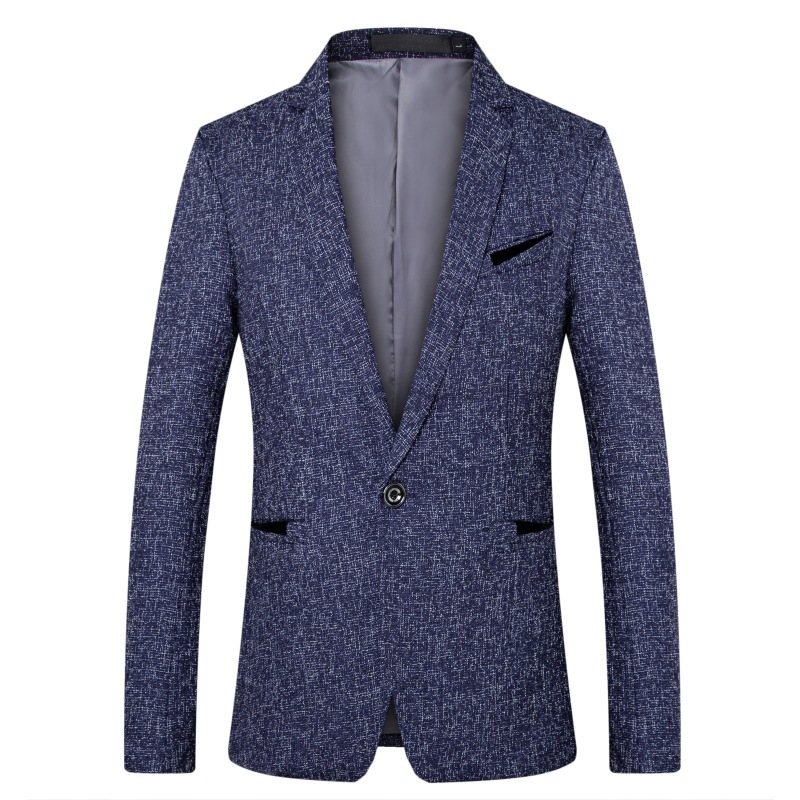 Höst Herr Casual Blazersblazers Slim Youth Coat Trendiga Toppar