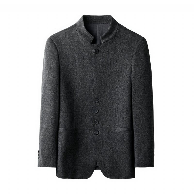 Men's Blazers Kappa Höst Retro Cardigan Stativ Krage Slim Fit Trend