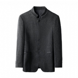 Men's Blazers Kappa Höst Retro Cardigan Stativ Krage Slim Fit Trend