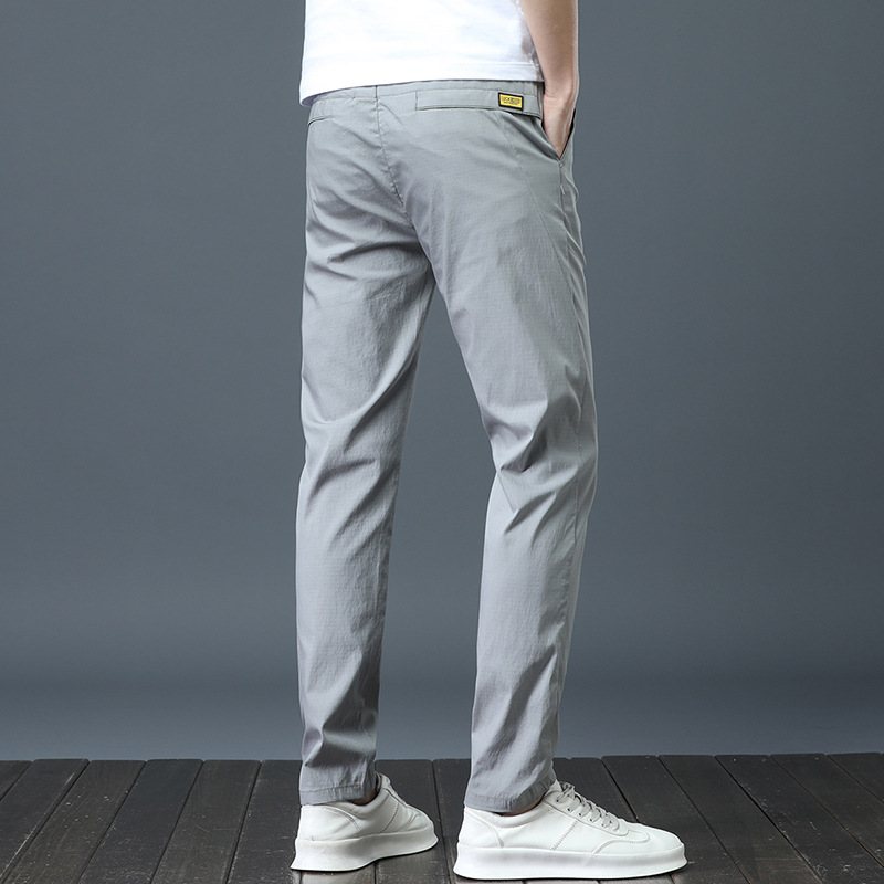 2024 Casual Stretch Sport Trend Mode Herr Byxor Tunn Sektion Slim Fit