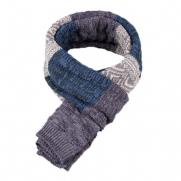 Herrscarf Höst Och Vinter Ny Twist Scarf Par Varm Ullscarf