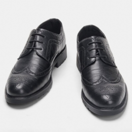 Plus Size Herr Brogues Business Skor Bekväma Mockasin Klassisk Klänning Graverade Derby