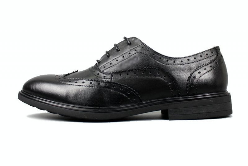 Skor Brogues Mäns Business Dress Läder Casual Herrskor