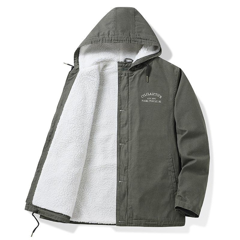 Herr Ytterkläder Casual Jackor Hooded Solid