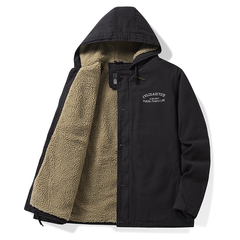 Herr Ytterkläder Casual Jackor Hooded Solid