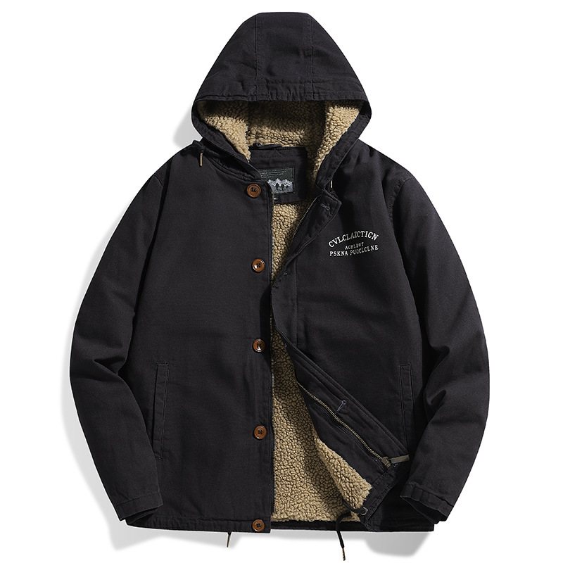 Herr Ytterkläder Casual Jackor Hooded Solid