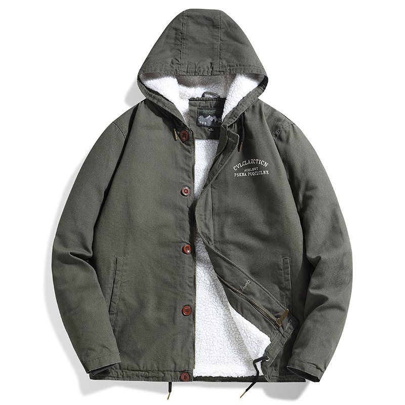 Herr Ytterkläder Casual Jackor Hooded Solid