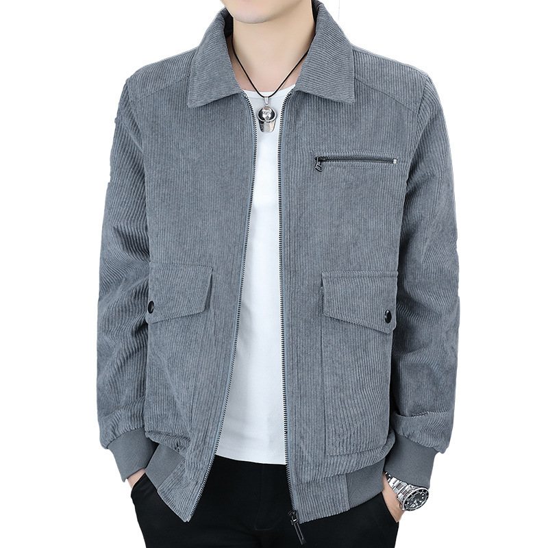 Jacka Herr 2024 Casual Loose Lapel Trend Coat