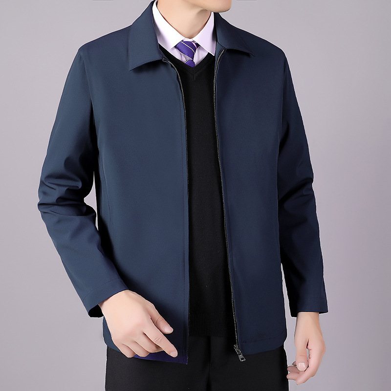 Ytterkläder Herr Business Casual Loose Lapel Jacka