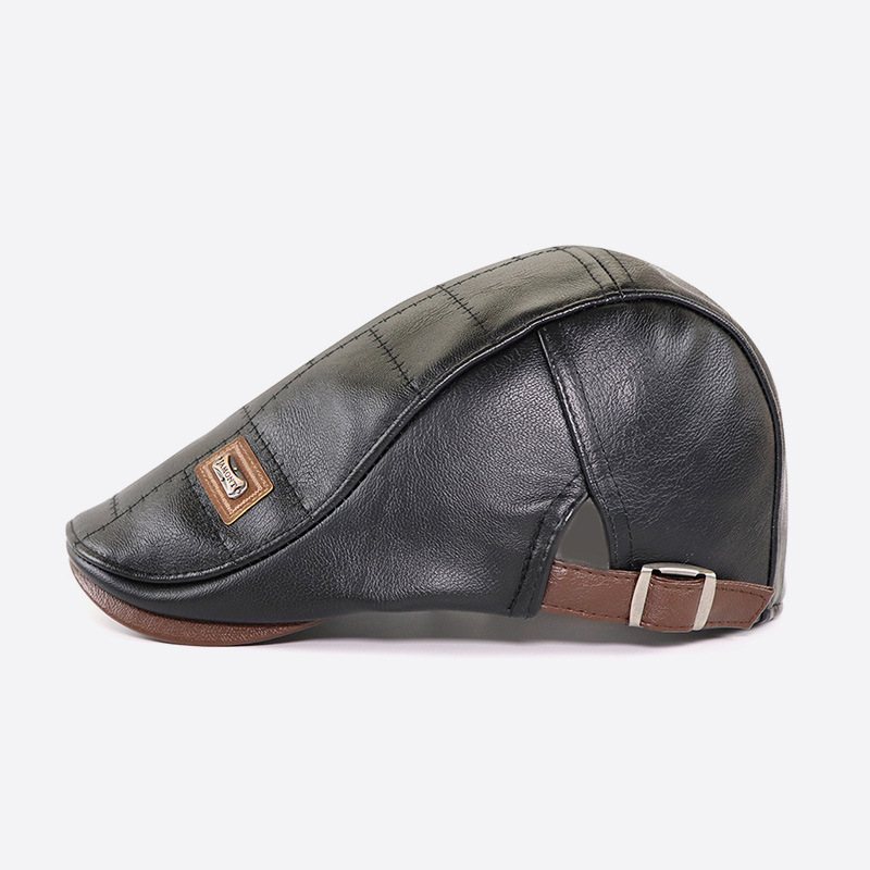 Peaked Keps Ny Plus Sammet Utomhus Casual Varm Framåt Basker