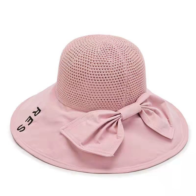 Stor Rosetthatt Brätte Mode Sommar Cool Hatt Solhatt Ledig