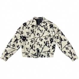 Herrjacka Casual Print Lapel Loose Floral