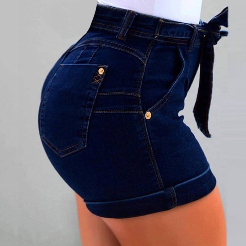 Dam Jeans Shorts Bälte Micro Elastic