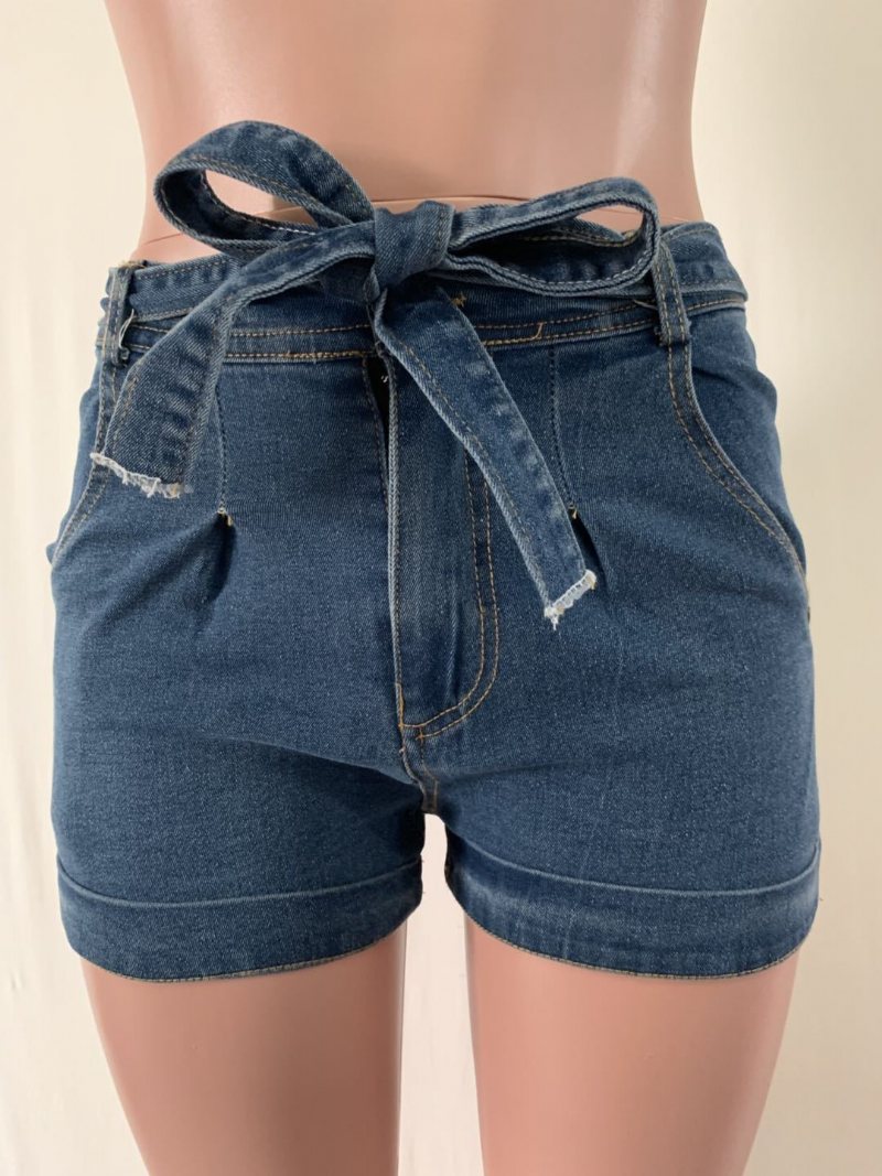 Dam Jeans Shorts Bälte Micro Elastic