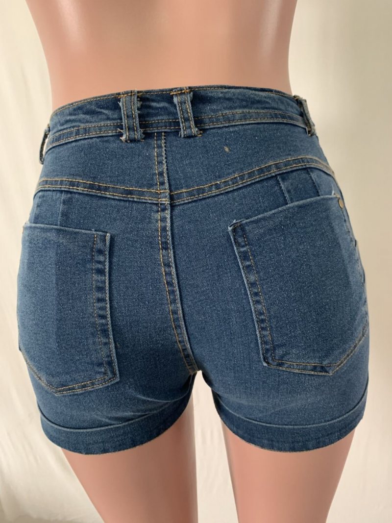 Dam Jeans Shorts Bälte Micro Elastic